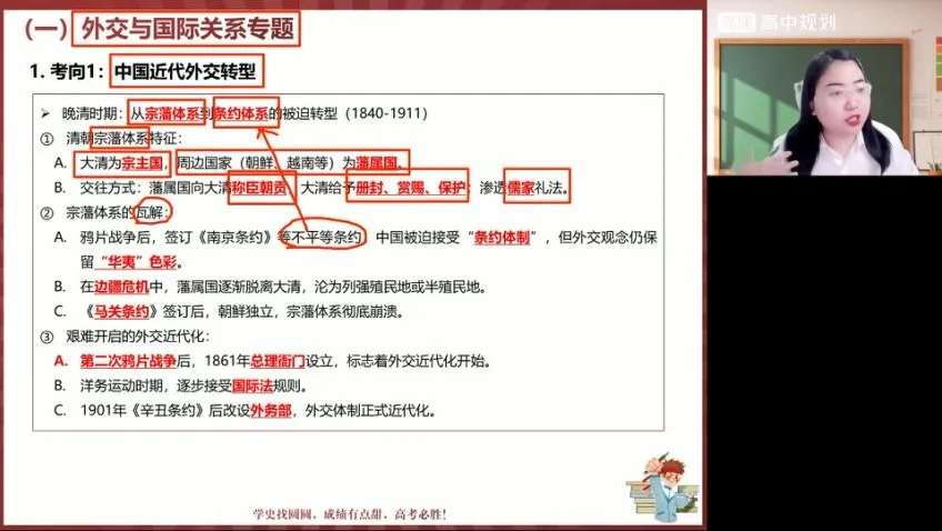 2025高考历史贾晨曦冲刺班：4讲攻克高频考点，助力高三冲刺