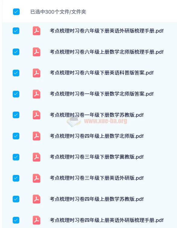 王朝霞考点梳理时习卷：1 - 6年级全学科学习资料