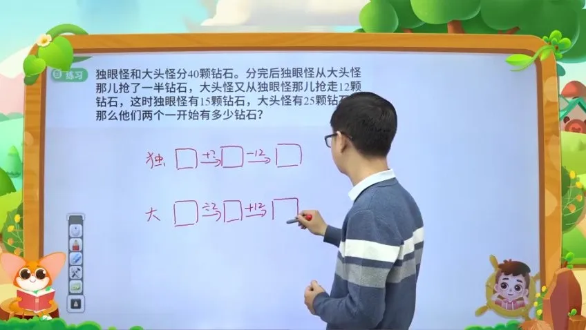 2022春季小学三年级全国版数学创新思维训练资料