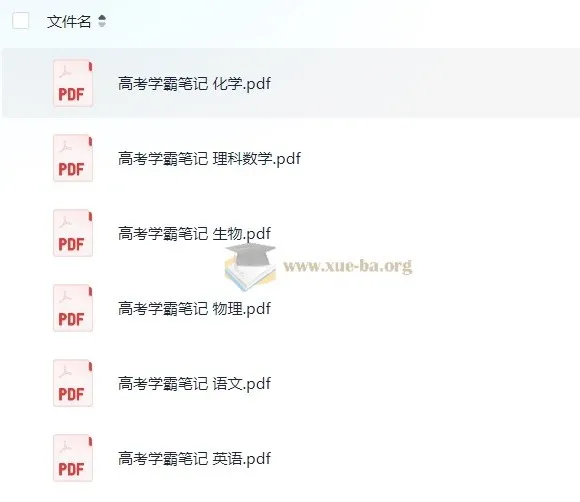 清华大学状元笔记:初中与高中合集