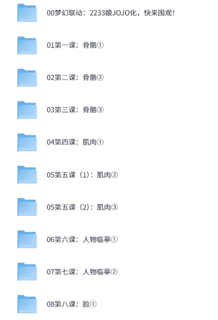 代代木动画学院：零基础绘画课程（角色篇）