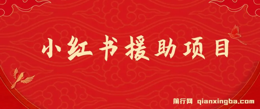 赛道冷门但收入可观：小红书援助项目介绍