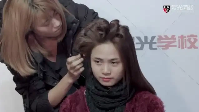 李泽老师韩式纹理烫卷11课时美发教程