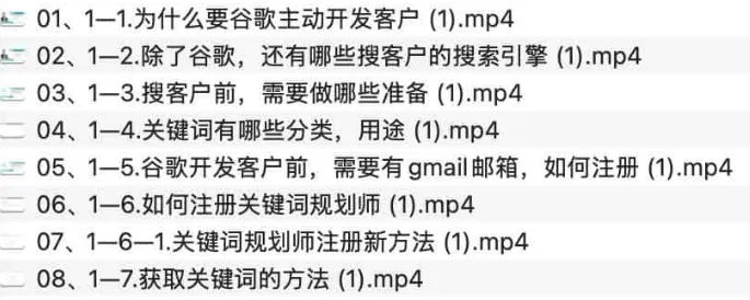 外贸主动开发客户实战课:谷歌实战开发大客户