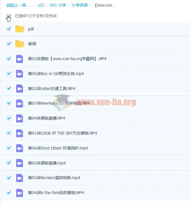 张婷婷小学二年级英语寒假7讲直播班(带讲义)