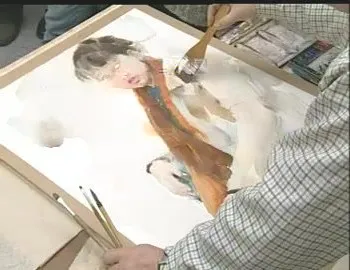 关维兴水彩人物绘画教程:头像与半身像(3讲)