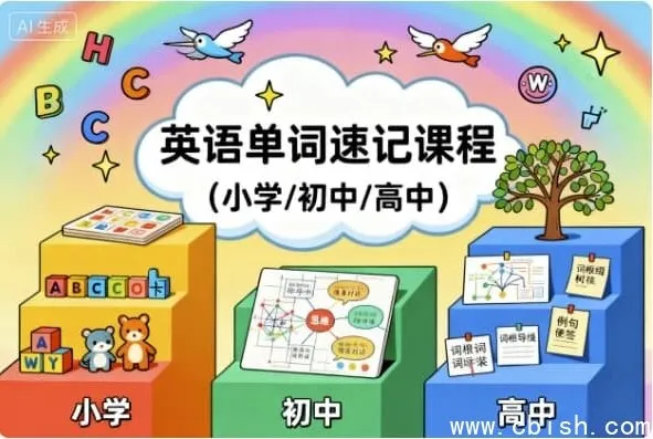 中小学英语单词速记全学段课程