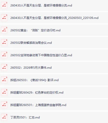 全网付费文章·大佬文集圈·学习先锋·精选研报(5月1-3日更新)
