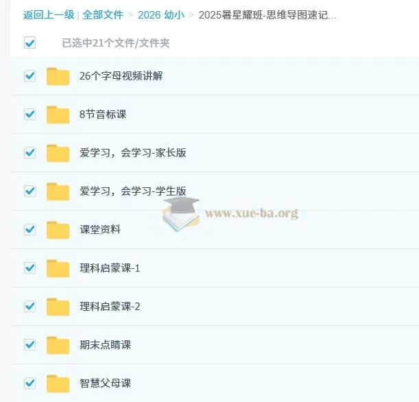 2025暑星耀班·思维导图速记新概念中阶L1-4阶-1期 小学英语课程