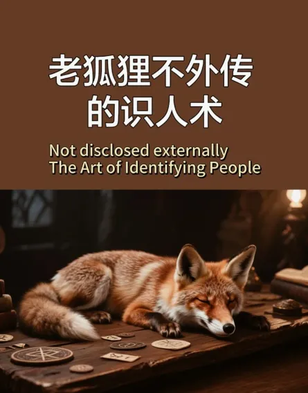 老狐狸做人术:洞悉人性的社交智慧全书
