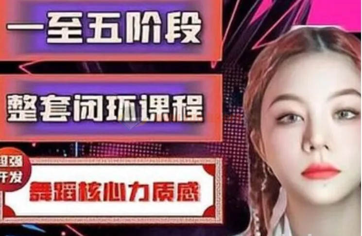 涵爷一至五阶段舞蹈核心力质感开发课程,首套闭环训练体系