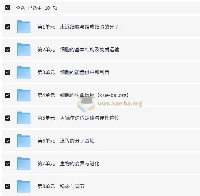 2026高考生物一轮复习优化设计(人教版)全套课件与资料