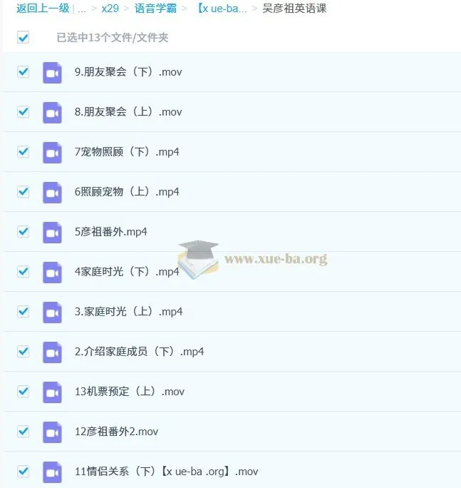 吴彦祖亲授英语口语课程(84节完整版)