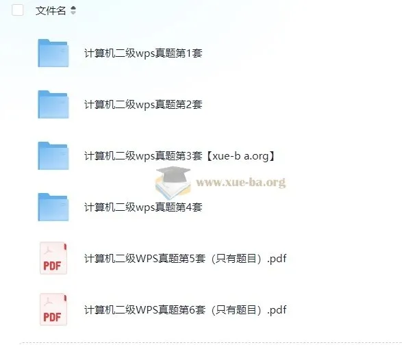二级WPS真题题库6套（真题+答案详解）