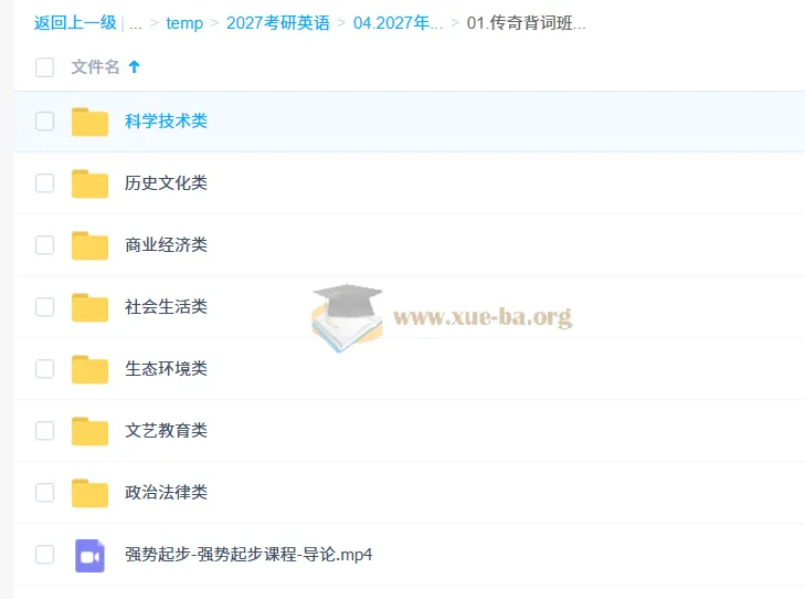 2027考研英语 商志