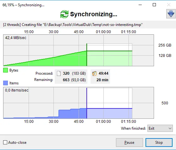 FreeFileSync (文件夹比较同步) v13.7