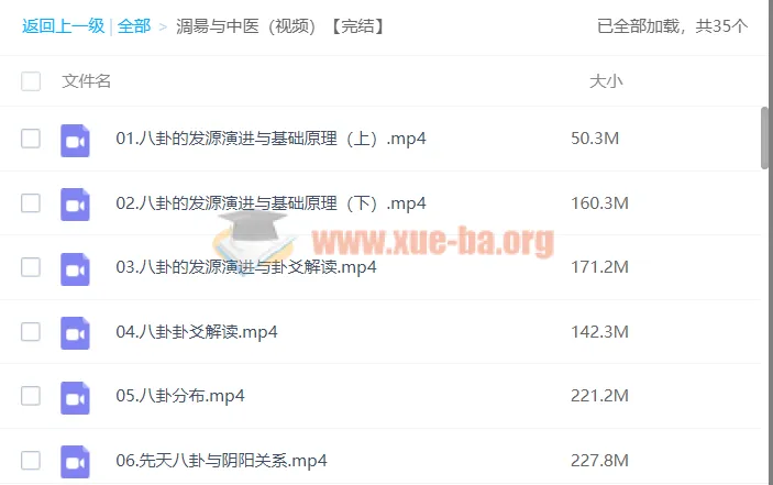 潘毅《周易与中医》视频课程全集
