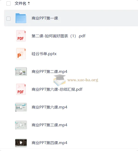 职问商业PPT集训营视频课程+讲义资料合集