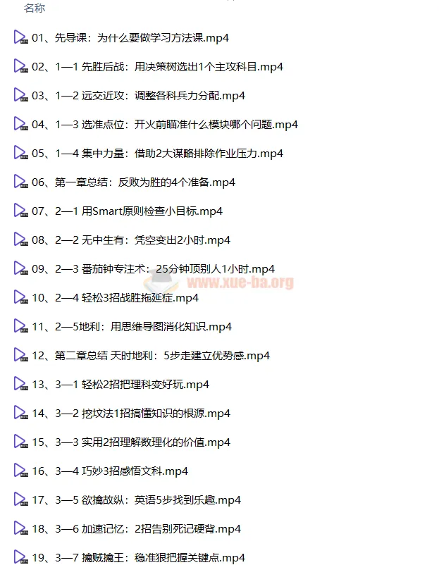 反败为胜！高能突破学习法 家长课