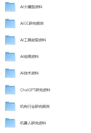 AI行业内部绝密资料（共403份）独家合集