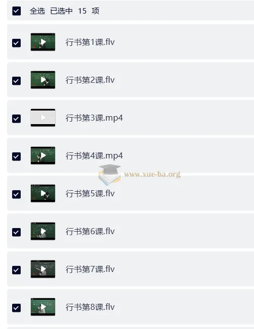戴鸿涛钢笔字视频教程:正楷20讲+行楷14讲,系统练就一手好字