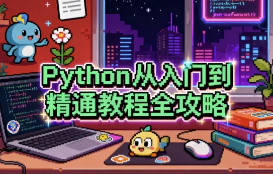 Python从入门到精通教程全攻略