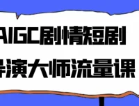 AIGC剧情短剧导演大师流量课程