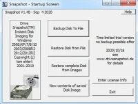 Drive SnapShot 1.50.0.1436 汉化版：系统热备份利器