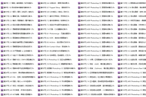 Photoshop CC终极大师巅峰培训课程（181节全）