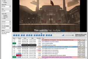 开源字幕编辑软件 Subtitle Workshop v6.2.12 中文免费版