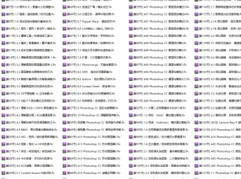 Photoshop CC终极大师巅峰培训课程（181节全）
