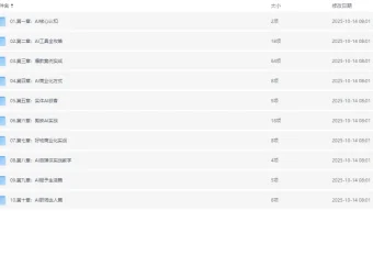 《AI创变营：从0到1的全场景AI实战与变现课程》