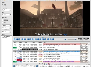 开源视频字幕工作室 Subtitle Workshop 中文免费版