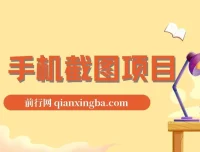 手机截图在家兼职项目：轻松一小时赚120