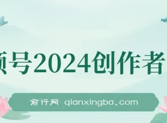 视频号2024创作者分成项目：靠复制粘贴，实现日入2000+