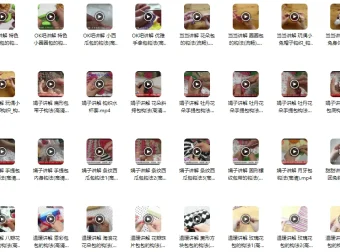 毛衣、帽子、手套、围巾及鞋子钩针编织练习实例