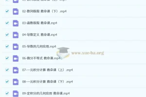 2026考研数学逆天改命课程