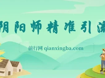 0成本阴阳师精准引流变现项目，小白轻松日入千元