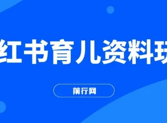 小红书育儿资料变现项目：母婴赛道的长久商机（资料打包）