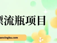 漂流瓶掘金副业项目：单台手机每小时收益10 – 20元，支持多手机操作