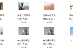 《功夫英语》全套视频课程：零起点直达流利英语