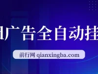 AD广告全自动挂机项目：单日收益可达500+，支持矩阵放大