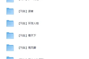 2025年度期刊合集：财经、读者等多领域定期更新