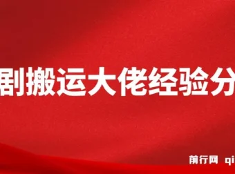 短剧搬运大佬经验分享：20天短剧运营技巧