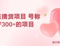 京东撸货项目：日产300+的赚钱教程