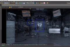 C4D+OC赛博朋克影视大场景综合实战教程