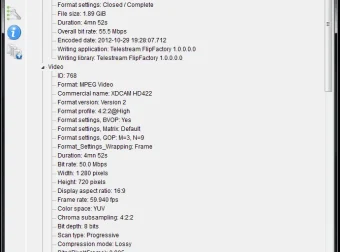 视频媒体信息检测工具 MediaInfo