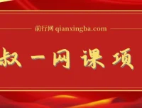 狼叔网课项目：引流变现综合课程