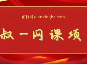 狼叔网课项目：引流变现综合课程