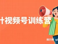 秋叶视频号训练营：掌握视频号运营技巧